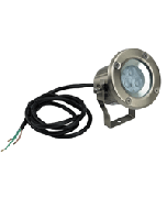 3W Tiltable LED Stainless Spotlight Silver/Grey 3W LLED401-SS Superlux