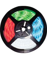 LED 5M STRIP LIGHT, INC DRIVER WITH FLEX & PLUG, IP44, RGB+WHITE - 20111