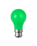 Colour 5W Green GLS LED Light Bulb (B22) Party Globes