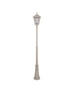 Chester Single Head Tall Post Light Large Beige - 15092	