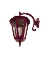 CHESTER-LARGE WALL BRACKET C-ARM DOWN B22 Burgundy - 15105