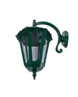 CHESTER-LARGE WALL BRACKET C-ARM DOWN B22 Green - 15106