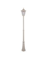 Turin Large Single Head Tall Post Light Beige - 15512	