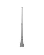 Turin 1.93 Meter Tall Base Exterior Post White - 16044	