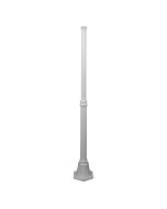 Turin 1.57 Meter Tall Base Exterior Post White - 16050	