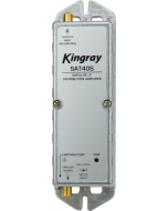 Kingray SAT40S 40dB Gain Distribution Amplifier, Single Input, 950-2400MHz Frequency Range, local or