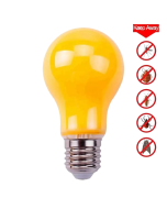 Electrical Products E27 8W Yellow Anti Insect LED Globe - ELE-LED8WE27BUG