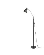 SAMMY E27 40W  FLOOR LAMP - BLACK - 21421/06