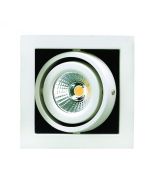 6.5W LED Single Frame Light White 6.5W LDL-GIM1-WH Superlux