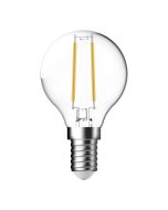 LED FILAMENT G45 CLR 4.2W FANCY ROUND DIM / E14 2700K 65926