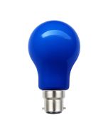 3 Watt Blue GLS LED Light Bulb (B22) - 20706