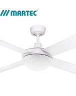 DLS1344W, Lifestyle 1320mm 4 Blade Ceiling Fan with Light 2 x E27