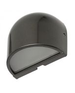 LED Bell Wall Light IP54 Charcoal, Silver/Grey, Copper 1.5W LLED3030-CC Superlux