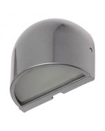LED Bell Wall Light IP54 Silver/Grey, Copper, Charcoal 1.5W LLED3030-SI Superlux