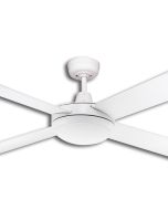 White Lifestyle 52″ Ceiling Fan With 24W CCT LED Light DLS1343W