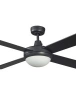 DLS1344M, Lifestyle 1320mm 4 Blade Ceiling Fan with Light 2 x E27