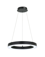 Medine 1Lt Small LED With Remote Pendant Light- MPLS028S-BLK
