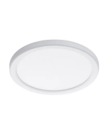 Fino 280mm LED Oyster Light 18w Tricolour White with Sensor - MLFO34518WS