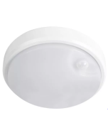 Cove 210mm LED Round Bunker Light 15w Tricolour with PIR Sensor - MLXCR34615S