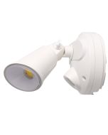 Defender Single Spot LED Outdoor Flood Light 10w Tricolour White - MLXD3451W