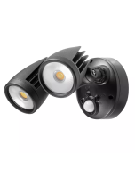 Fortress PRO LED Flood Light Outdoor IP65 Single Spot Sensor 18w Tricolour - MLXFP3451MS