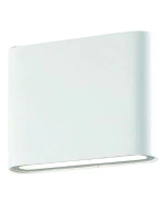 Integra 6W LED Tricolour Wall Exterior Small White - MLXI3456W
