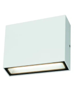 Modus 6W LED Tricolour Wall Exterior Small White - MLXM3456W