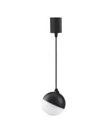 MOON LED 6/9W 240V 1.5M TRIO OPAL PENDANT BLACK 22774