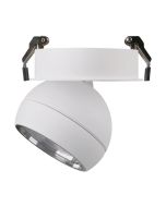 MOON 6/9W 240V TRIO RECESSED CEILING LIGHT FLOOD WHITE 22805