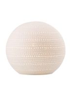 Winnie White Large Perforated Porcelain Table Lamp - MTBL001-L