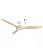 MNF1433WOR, Newport 1420mm, Remote Control Ceiling Fan with LED Light, Smart Energy-Efficient Ceiling Fans, Fully Reversible Fans