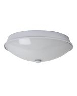 BUTTON OYSTER 25cm ALUM. WHITE / OPAL - OL47100WH