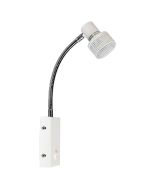 ZIP HARDWIRED SWITCHED WALL LIGHT - OL58579WH