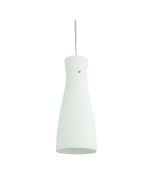 CLEO PAINTED GLASS SINGLE PENDANT WHITE OL60561WH