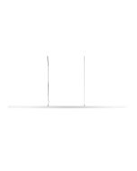 SHARD LED White Pendant Dimmable 1500mm - OL60795/1500WH