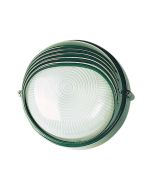 BUNKER ALUM SMALL ROUND LOUVRED GREEN ++  - OL7942GN