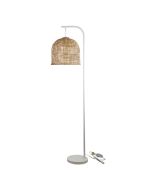 Lamp JESS F/L WHITE w/ BATUR SHADE OL81412