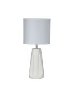 SHELLY COMPLETE TABLE LAMP WHITE  - OL90115WH