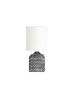 VERA COMPLETE TABLE LAMP GREY - OL90118GY