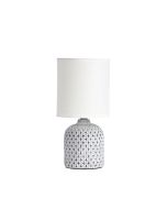 VERA COMPLETE TABLE LAMP WHITE - OL90118WH