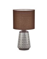 MOANA Ceramic Table Lamp with Shade OL90151CO