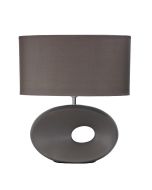 LOUISE COMPLETE TABLE LAMP GREY OL90153GY