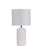 JENNY COMPLETE TABLE LAMP WHITE OL90161WH