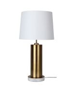 SAVONA ANTIQUE BRASS COMPLETE TABLE LAMP - OL98831