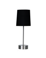 LANCET TOUCH LAMP w/ BLACK SHADE ON-OFF - OL99467BK