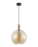 PATERA Glass with Extended Bronze Highlight Pendant Lights PATERA3