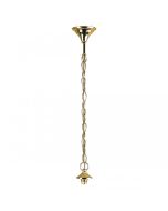 Traditional Chain Pendant Brass 60W PG-1P-BS Superlux