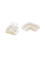 PLEX-COB L-SHAPE STRIP TO STRIP CONNECTOR 5 PACK CLEAR 23993