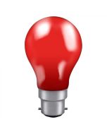Electrical Products 25W 240V BC B22 GLS Red Coloured Light Bulb - ELE10024