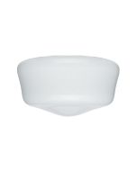 Schoolhouse 10" Ceiling Fan Lights Glass Only Opal - 22555
